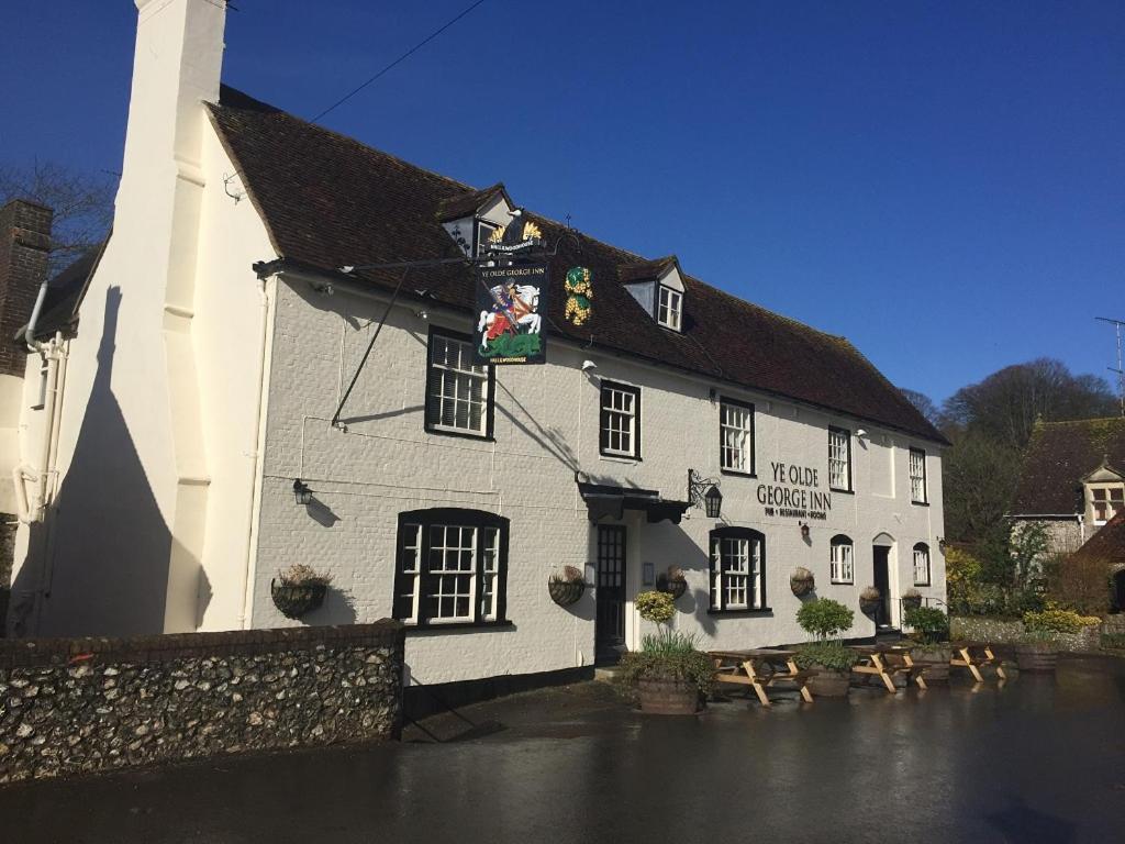Ye Olde George Inn - Badger Pubs Privett Exterior foto